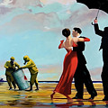 BANKSY Nuclear Waste Ballroom Crude Oil