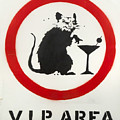 V.I.P. Area Rat And Martini Cocktail